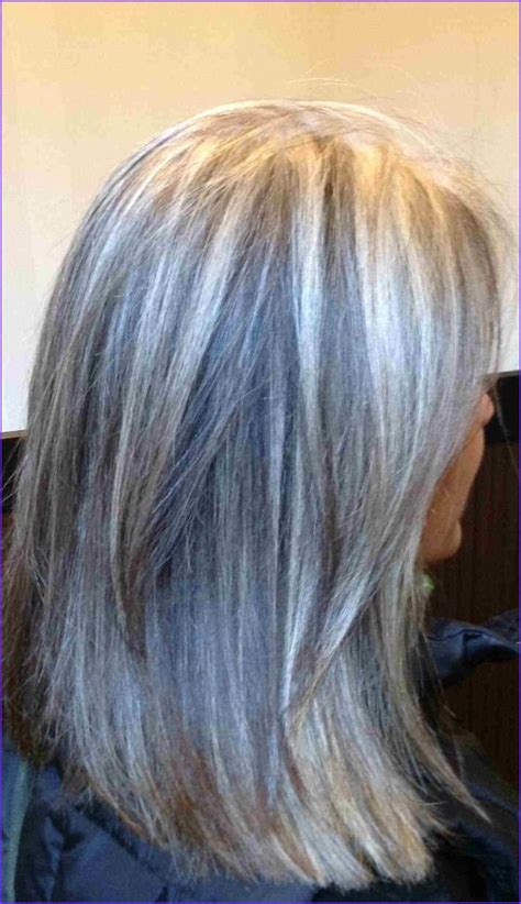 Blonde Highlights For Gray Hair Here S A Good Idea To Gray Hair