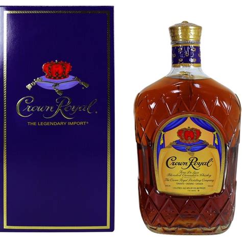 Crown Royal Fine Deluxe Blended Canadian Whisky 80 Proof 175 L