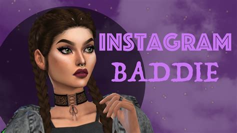 Instagram Baddie 🤘🏽 Cas Sims 4 Full Cc List Youtube