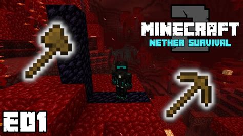 Minecraft Nether Survival Season 2 Here We Are Again E01 Youtube