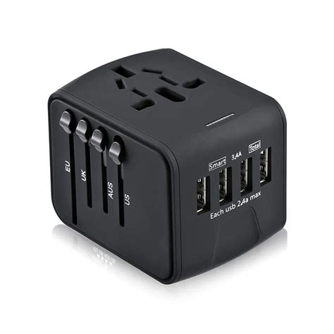 Travel Adapter International Universal Power Adapter All In One With 3