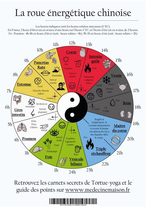 Heure Des Organes Medecine Chinoise Energetique Chinoise Médecine