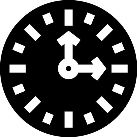 Clock Circular Outline Svg Vectors And Icons Svg Repo