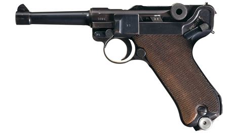 World War Ii Mauser 42 Code 1940 Dated Luger Rock Island Auction