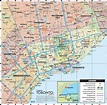 Map of Toronto canada - Toronto map canada (Canada)