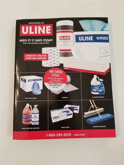 Uline Catalog Springsummer 2021 Ebay