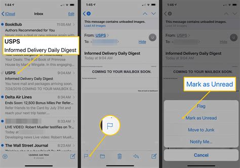 How To Mark Email Unread In Iphone Mail