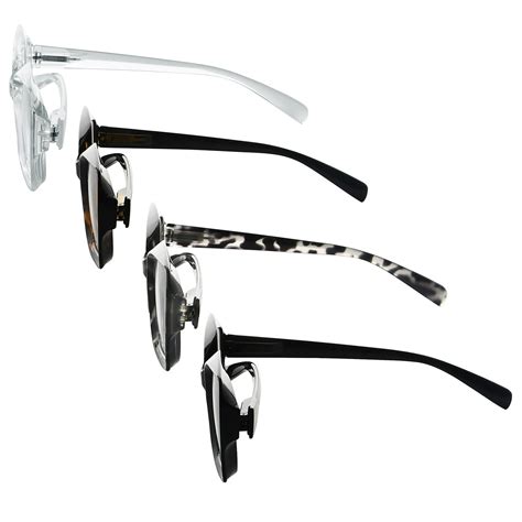 eyekepper 4 pack reading glasses women oversize readers retro square 1 5 2 5 ebay