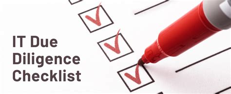 It Due Diligence Checklist Complete Guide Dataroom