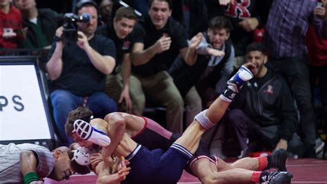 Rutgers Wrestling Suriano Pins But Penn State Wins Match