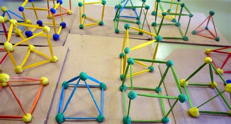 Imagenes De Figuras Geometricas Con Palillos Y Plastilina Sowetero