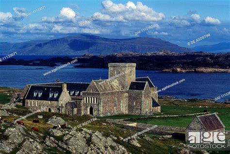 Iona Abbey Isle Of Iona Hebrides Scotland United Kingdom 6th