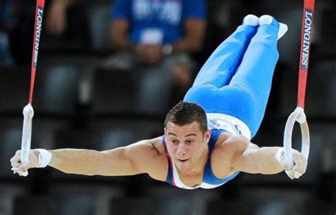 Gymnastique Le Français Samir Aït Saïd Champion Deurope Des Anneaux