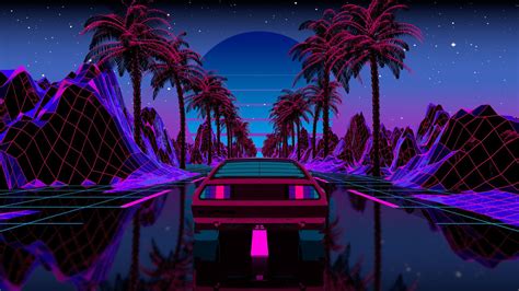 Outrun Anime Wallpapers Wallpaper Cave