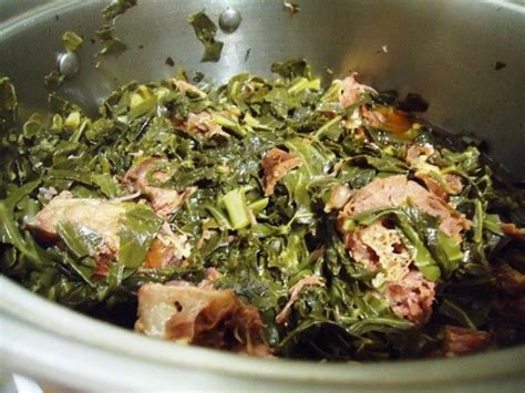 I use pressure cooker to cook this but you can cook stove top. SoulfoodQueen.net: Collards Greens And Smoke Turkey Tails | Greens recipe soul food, Smoked ...