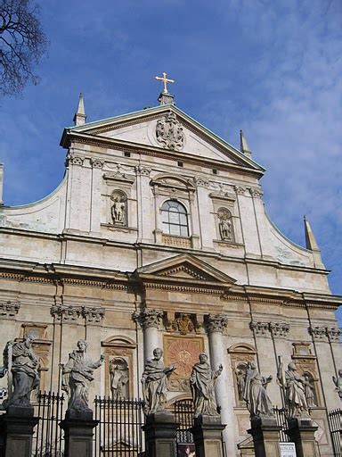 Znajduje się po wschodniej stronie placu św. Kościół Św. Piotra i Pawła w Krakowie | Brzyscy - Na ...