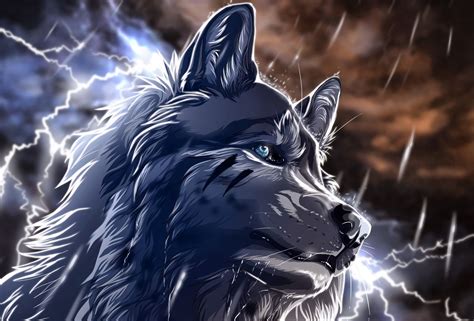 Wallpaper Animals Fantasy Art Wolf Mythology Werewolf Darkness