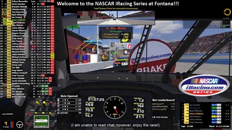 The nascar iracing is series of iracing originally started for the nascar drivers to race online while the 2020 season was postponed. Week 5: NASCAR iRacing Series at Fontana (2) - YouTube
