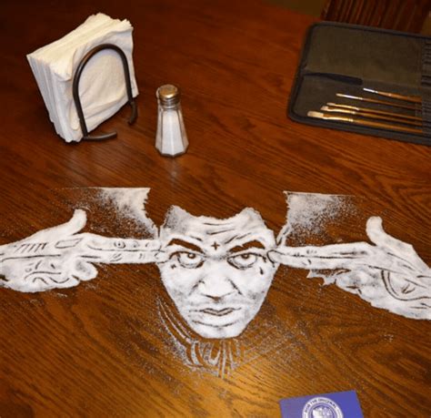 This Man Creates The Most Unbelievable Images Using Only Table Salt
