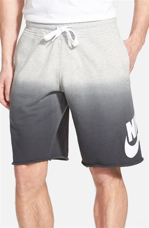 Nike Aw77 Alumni Ombré French Terry Knit Shorts Nordstrom