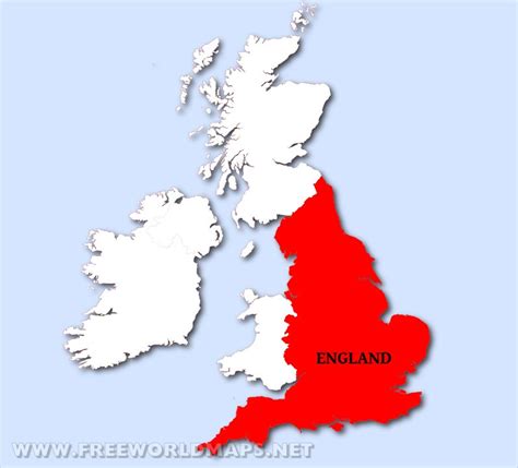 England Maps By