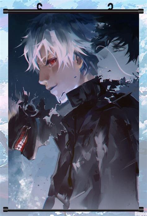 Tokyo Ghoul Wall Scrolls Ken Kaneki Anime Posters Diipoo