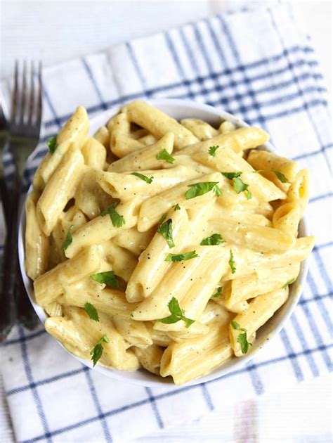 Super easy and tasty, definitely will make again! Creamy Garlic Butter Pasta Recipe