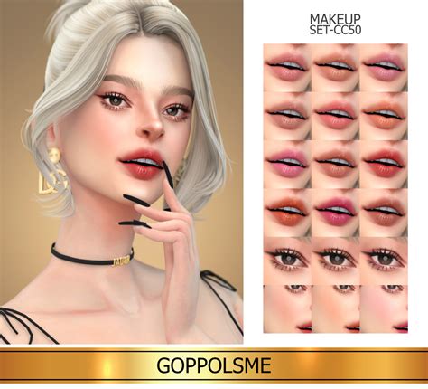 Goppols Me Gpme Gold Makeup Set Cc50 Download At Goppolsme