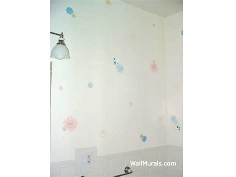 Examples Of Wall Murals Hand Painted In Bathrooms And Powder Rooms