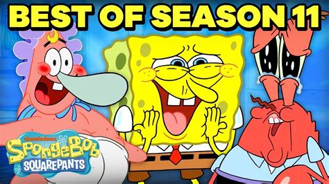 Best Of Spongebob Season 11 Part 4 🥇 1 Hour Compilation Spongebob Squarepants Youtube