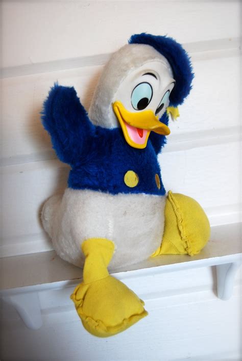 Vintage Walt Disney Donald Duck Plush Stuffed Animal Reserved