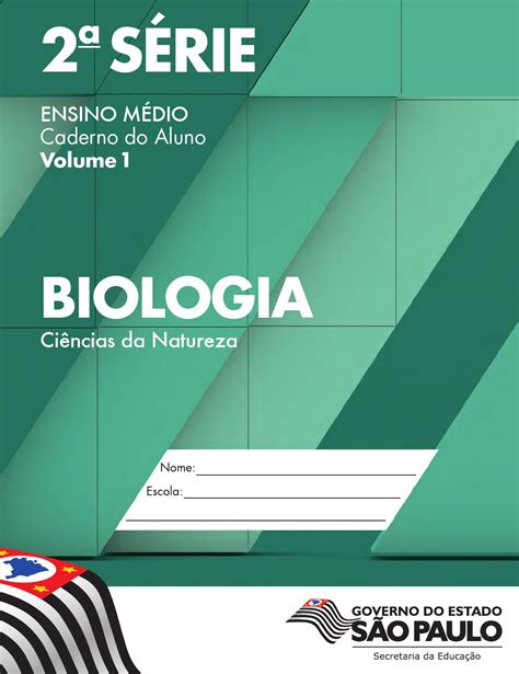 Caderno Do Aluno 1 Serie Volume 2 Biologia Educa Hot Sex Picture