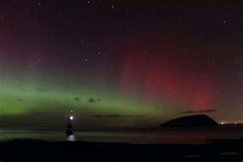 The Northern Lights Seen From North Wales North Wales Live