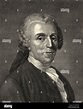 Christian Fuerchtegott Gellert, 1715 - 1769, a German poet, novelist ...