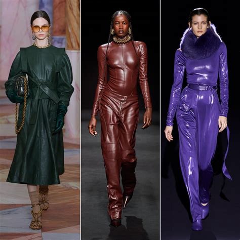 Fall Fashion Trends 2020 Colored Leather The 9 Biggest Fashion