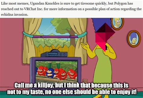 Vrchat Uganda Knuckles Meme