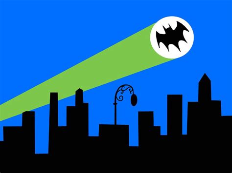 Bat Signal Template