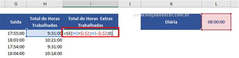 Como Calcular Horas Trabalhadas No Excel Ninja Do Excel