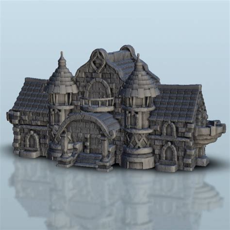 Medieval Shop Medieval Scenery Terrain Wargame Ubicaciondepersonas