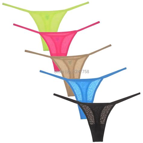 Sexy Womens Brazilian Teeny Itsy Bitsy Micro Thong Underwear G String Lingerie Mini Bikini In
