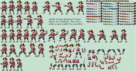 Custom Edited Pokémon Customs Goldethan The Spriters Resource