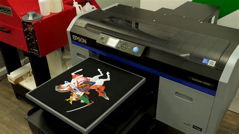 Epson F2100 Direct To Garment Printer Dtg For T Shirts And More Youtube