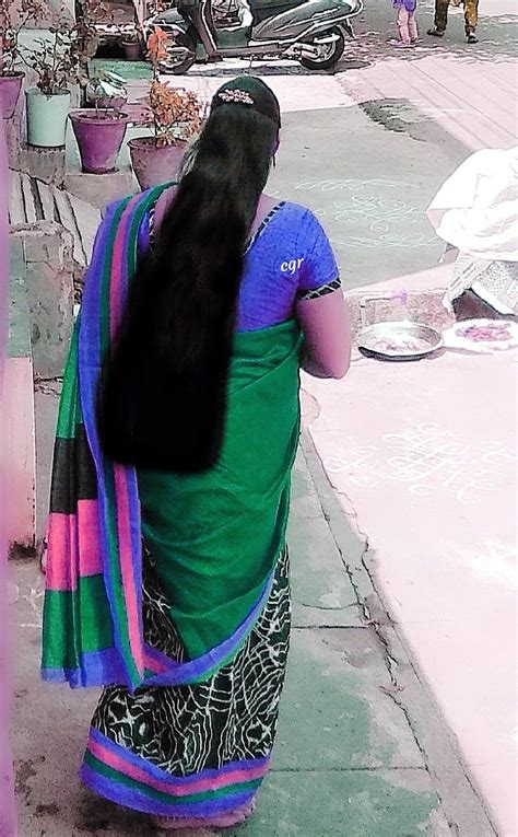 Long Black Hair Loose Hairstyles Indian Hairstyles Beautiful Saree Long Indian Hair Simple
