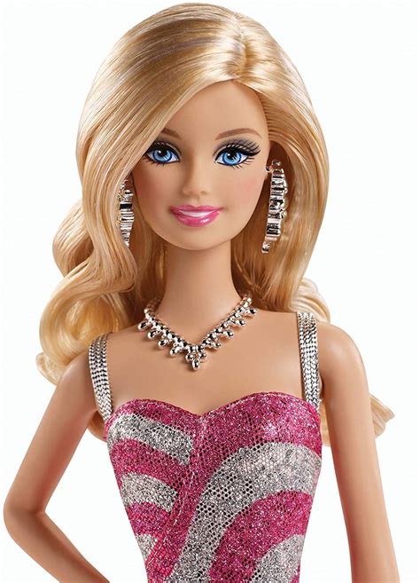 Amazon Es Barbie Mu Eca Con Vestido De Gala Ruffle Mattel Bfw