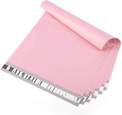 200 Pack 145x19 Inches Hot Pink Poly Mailers Mailing Envelope Shipping