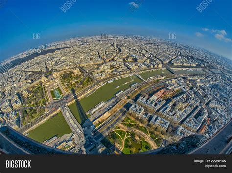 Panoramic View Top Eiffel Tower Image And Photo Bigstock