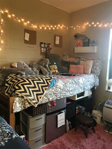College Dorm Dorm Room Inspiration Girl Room College Dorm