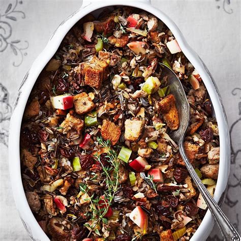 Wild Rice Stuffing With Apple And Sausage Recipe Eatingwell