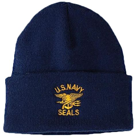 Decorated Beanie Us Navy Seals Bpe Usa