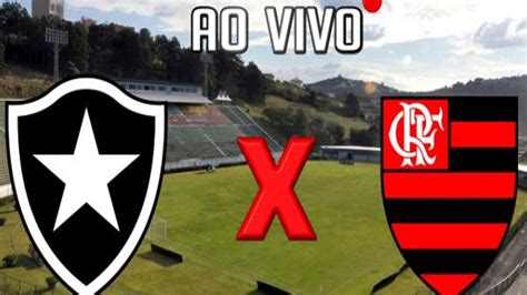 Flamengo x Botafogo ao vivo Transmissão sábado